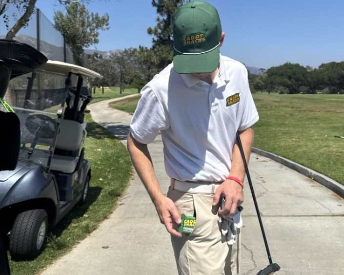 Cherry Almond Bar Works for Golfer