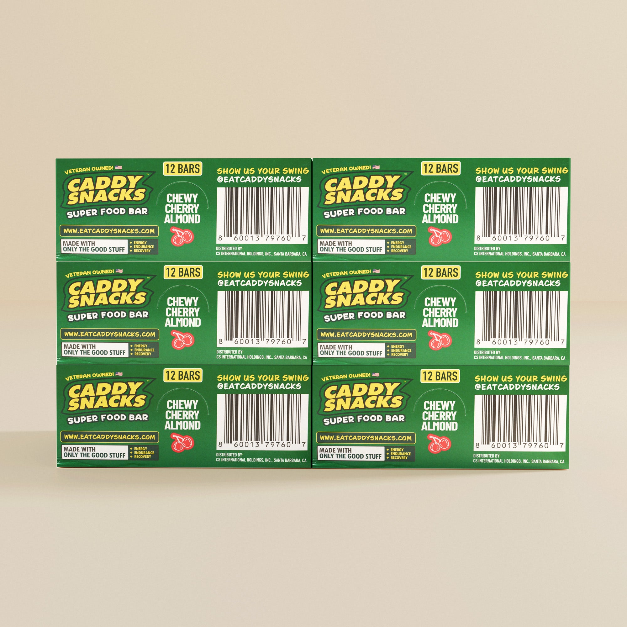 Box of Caddy Snacks Chewy Super Food Bars 